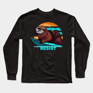 surfing otter 841 RESIST Long Sleeve T-Shirt